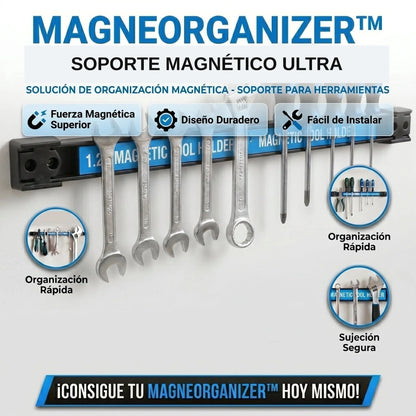 Soporte Magnético para Herramientas para Mantener tu Taller Ordenado y Todo al Alcance