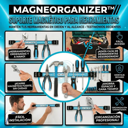 Soporte Magnético para Herramientas para Mantener tu Taller Ordenado y Todo al Alcance